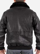 Куртка лётная кожанная MIL-TEC Sturm Flight Jacket Top Gun Leather with Fur Collar 10470002 S Black (2000980537334) - изображение 2