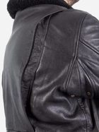 Куртка лётная кожанная MIL-TEC Sturm Flight Jacket Top Gun Leather with Fur Collar 10470002 2XL Black (2000980537303) - изображение 8