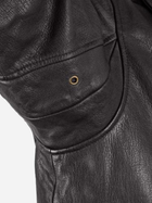 Куртка льотна шкіряна MIL-TEC Sturm Flight Jacket Top Gun Leather with Fur Collar 10470002 L Black (2000980537310) - зображення 9
