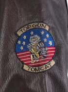 Куртка льотна шкіряна MIL-TEC Sturm Flight Jacket Top Gun Leather with Fur Collar 10470009 3XL Brown (2000980537365) - зображення 7