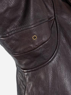 Куртка лётная кожанная MIL-TEC Sturm Flight Jacket Top Gun Leather with Fur Collar 10470009 M Brown (2000980537389) - изображение 9