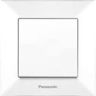 Вимикач Panasonic Arkedia Slim одноклавішний Білий (WNTC00012WH-UA)