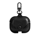 Кожаный чехол Primo Hook для наушников Apple AirPods 3 (MME73) - Black Primo черный