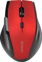Миша Defender Accura MM-365 Wireless Red (52367) (6414727)