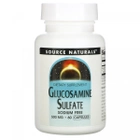 Глюкозамин сульфат Source Naturals (Glucosamine Sulfate) 500 мг 60 капсул - изображение 1