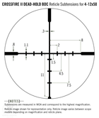 Прицел оптический Vortex Crossfire II 4-12x50 AO BDC (CF2-31023) - изображение 5