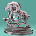 Фигурка Crystocraft со стразами Swarovski Знак зодиак Овен 8 см 0257-001 SL