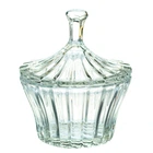 Сахарница.десертница стекло Lefard 11х11х13см 8809-012