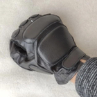 Чоловічі тактичні шкіряні рукавички для військових (спецназ) без підкладки GlovesUA мод.312а р.8,5 чорні - зображення 2