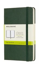 Блокнот Moleskine Classic 9 х 14 см нелінований миртовий зелений