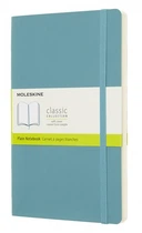 Блокнот Moleskine Classic середній 13&nbsp;x 21 см нелінований океанський синій м'який