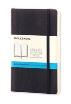 Блокнот Moleskine Classic 9 х 14 см в крапку чорний м'який