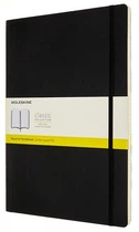 Блокнот Moleskine Classic A4 (21 х 29,7 см у клітинку чорний м'яка який