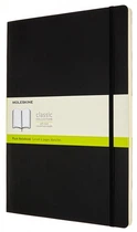 Блокнот Moleskine Classic A4 (21 х 29,7 см нелінований чорний м'яка який