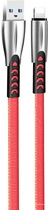 Кабель ColorWay USB - Apple Lightning (zinc alloy) 2.4А 1 м Red (CW-CBUL010-RD)
