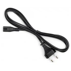 Кабель живлення Ritar 1.8m, 0.75mm, PC-184/2 CEE7/16-C7-1CM8155-1,8, 2 pin (для побутової техніки), Black, OEM Q500 МЕДЬ!!!!