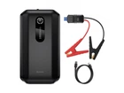 Портативное Пусковое Зарядное Устройство Для Аккумуляторов PowerBank 10000 mAh 1000А Baseus Бустер для авто Стартер Пускозарядное устройство зарядка для авто Jump Starter фонарик Black