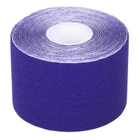 Кінезіо тейп пластир Kinesio Tape SP-Sport 5504-5 ширина 5см довжина 5м Violet - зображення 1