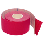 Кинезио тейп пластырь Kinesio Tape SP-Sport 5504-2,5 ширина 2,5см длина 5м Pink - изображение 3