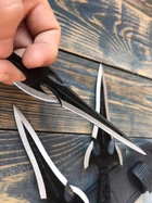 Ножі метальні Excalibur комплект 3 в 1 - зображення 7