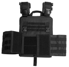 Плитоноска-тактический военный жилет SOETAC с подсумками под три рожка , системой MOLLE и разгрузками Черный VT036 - изображение 15
