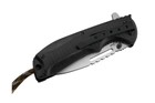 Нож тактический, складной нож карманный для рыблки, охоты, Bounce PNO-7234, черный - изображение 5