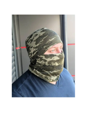 Балаклава тактическая трикотажная пиксель камуфляж подшлемник маска Хаки (to-11110361) - зображення 3