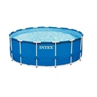Каркасний круглий басейн Intex 28210 Metal Frame™ з ефектом мозаїки, розмір 366х76 см (без насосу)