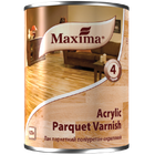Лак паркетный полиуретан-акриловый Maxima Acrylic parquet varnish глянцевый 0,75л