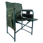 Складное кресло Ranger Guard Lite, стальная рама, ткань Оксфорд 600D, зеленый, 84,5х48х74 см