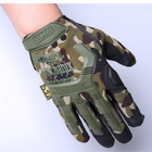 Рукавички тактичні військові-армійські сенсорні M-PACT із захистом кісточок кулака дихаючі, бойові L Мультикам MPTM72008-1 - зображення 1