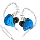 Наушники kz zsn Pro x mic Blue