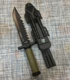 Большой тактический нож с чехлом Colunbia 2548В 32см - изображение 3
