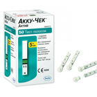 Тест-смужки Accu-Chek Active (Акку-Чек Актив), 50 шт. + Ланцети Accu-Chek Softclix, 10 шт. - зображення 1