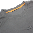 Тактична футболка-поло Lesko A825 Gray розмір XL з коротким рукавом для чоловіків армійська - зображення 2