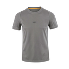 Тактична футболка-поло Lesko A825 Gray розмір XL з коротким рукавом для чоловіків армійська - зображення 4