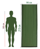 Набор спасательных спальных термомешков 213х90 см из 3х шт Зеленый (n-781) - изображение 4