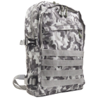 Рюкзак міський KAKA KA-666 Camouflage Grey з вологозахистом - зображення 5