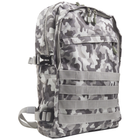 Рюкзак міський KAKA KA-666 Camouflage Grey з вологозахистом - зображення 10