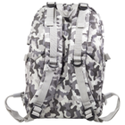 Рюкзак міський KAKA KA-666 Camouflage Grey з вологозахистом - зображення 12