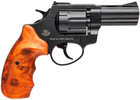 Револьвер Флобера Stalker S 3" черный (барабан силумин, пластик под дерево) - изображение 4
