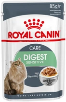Вологий корм Royal Canin Digest Sensitive в соусі для котів від 1 року з чутливим травленням 85 г