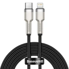 Кабель Lightning > USB Type-C Baseus Cafule Metal Data Cable PD 20W 2.0m (CATLJK-B01) Black