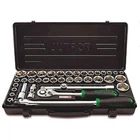 Комплект инструментов для авто 1/2" (дюйм+метр.) 38ед. Toptul (2000002573869)