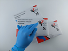 Рукавички нітрилові M сині HOFF Medical неопудрені 100 шт - зображення 3
