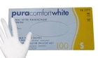 Перчатки нитриловые S белые Pura comfort неопудренные 100 шт - изображение 1