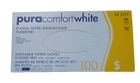 Рукавички нітрилові S білі Pura comfort неопудрені 100 шт - зображення 2