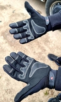 Тактичні захисні рукавички Mechanics Gloves чорні розмір L - зображення 4