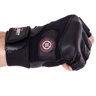 Тактичні рукавички шкіряні без пальців SB-161552 XL - зображення 4