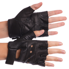 Тактические перчатки без пальцев кожаные MATSA SPORT WorkOut BC-0004 L - изображение 5
